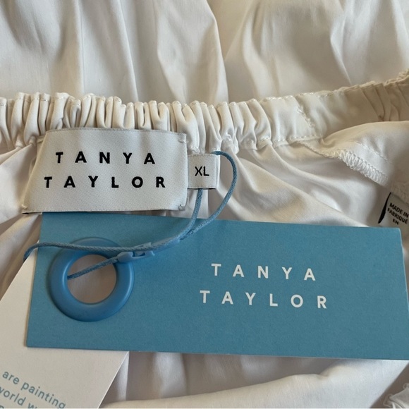 New! Tanya Taylor Amaria Mini A Line Dress white nwt 30457 - Picture 11 of 11